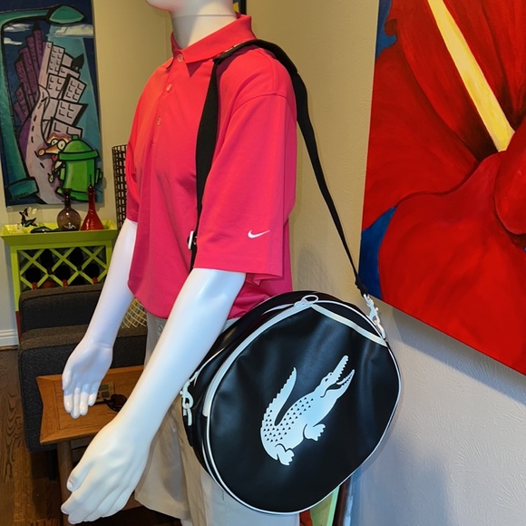 Lacoste Vintage Tennis Racket Bag (New) #461 - Picture 8 of 14